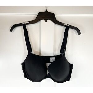 Calvin‎ Klein Lightly Lined Multi-Way T-Shirt Demi Bra Underwire Black 38B